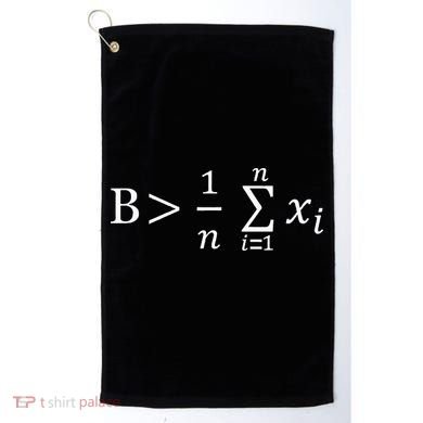 Math Be Greater Than Average Golf Towel