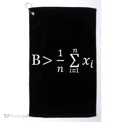 Math Be Greater Than Average Golf Towel