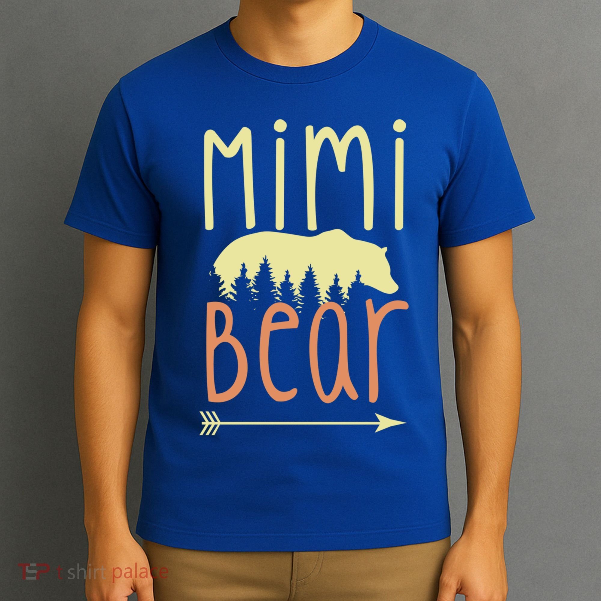 Mimi Bear Grandmother Grandma Family Mother Cute Gift T-Shirt
