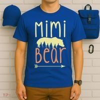 Mimi Bear Grandmother Grandma Family Mother Cute Gift T-Shirt thumb 6