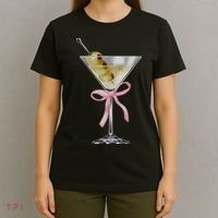 Martini Bow Graphic T-Shirt thumb 4