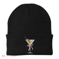 Martini Bow Graphic Beanie thumb 0