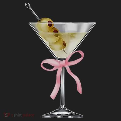 Martini Bow Graphic Tumbler