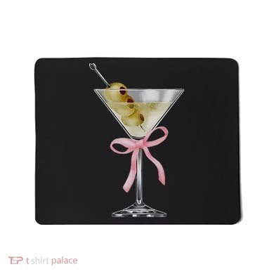 Martini Bow Graphic Mousepad