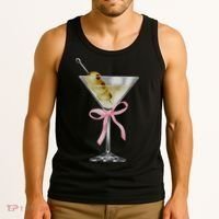 Martini Bow Graphic Tank Top thumb 3