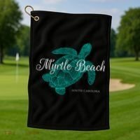 Myrtle Beach Gift Golf Towel thumb 1