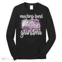 Marching Band Grandma Band Member Grandmother Long Sleeve Shirt thumb 0