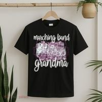 Marching Band Grandma Band Member Grandmother T-Shirt thumb 2