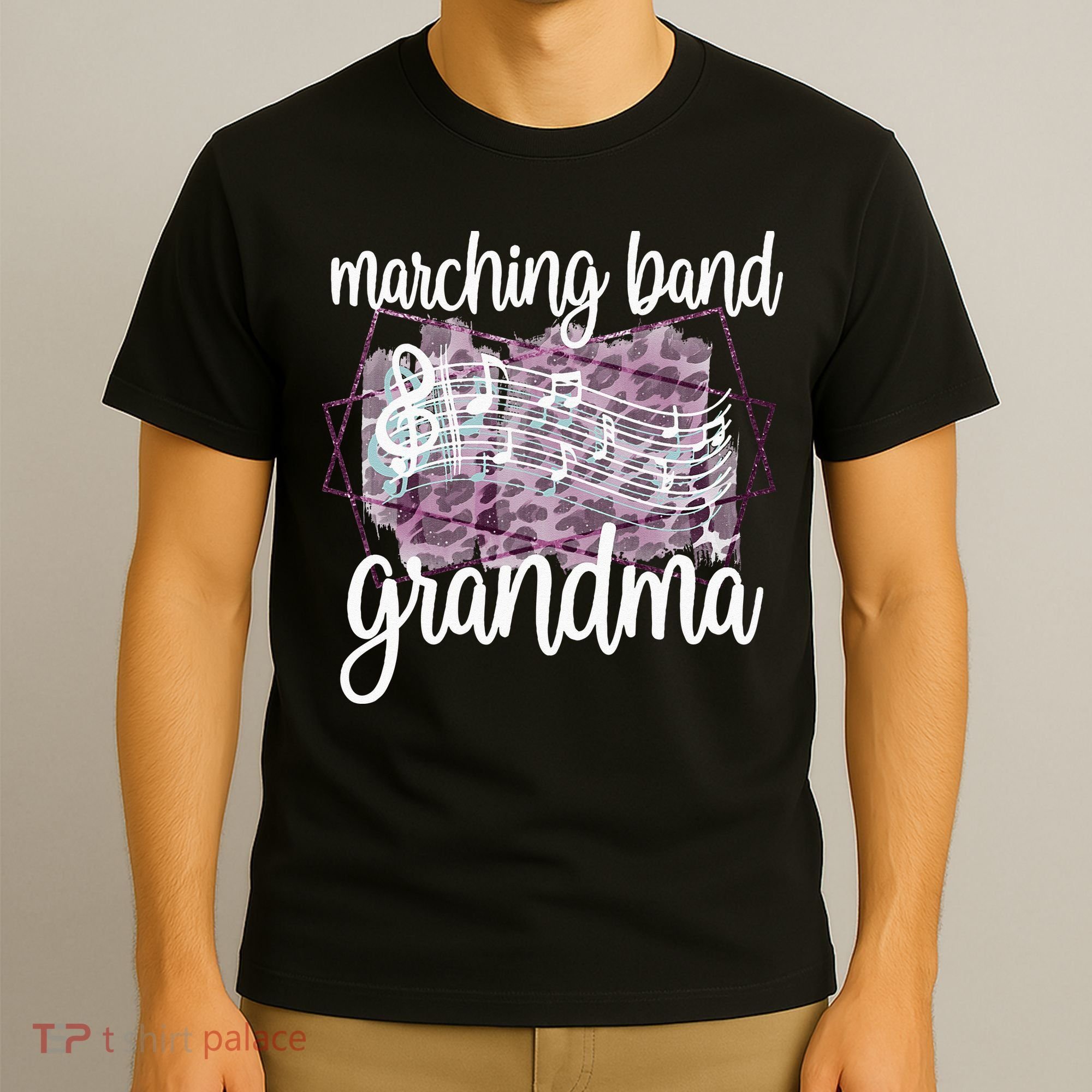 Marching Band Grandma Band Member Grandmother T-Shirt