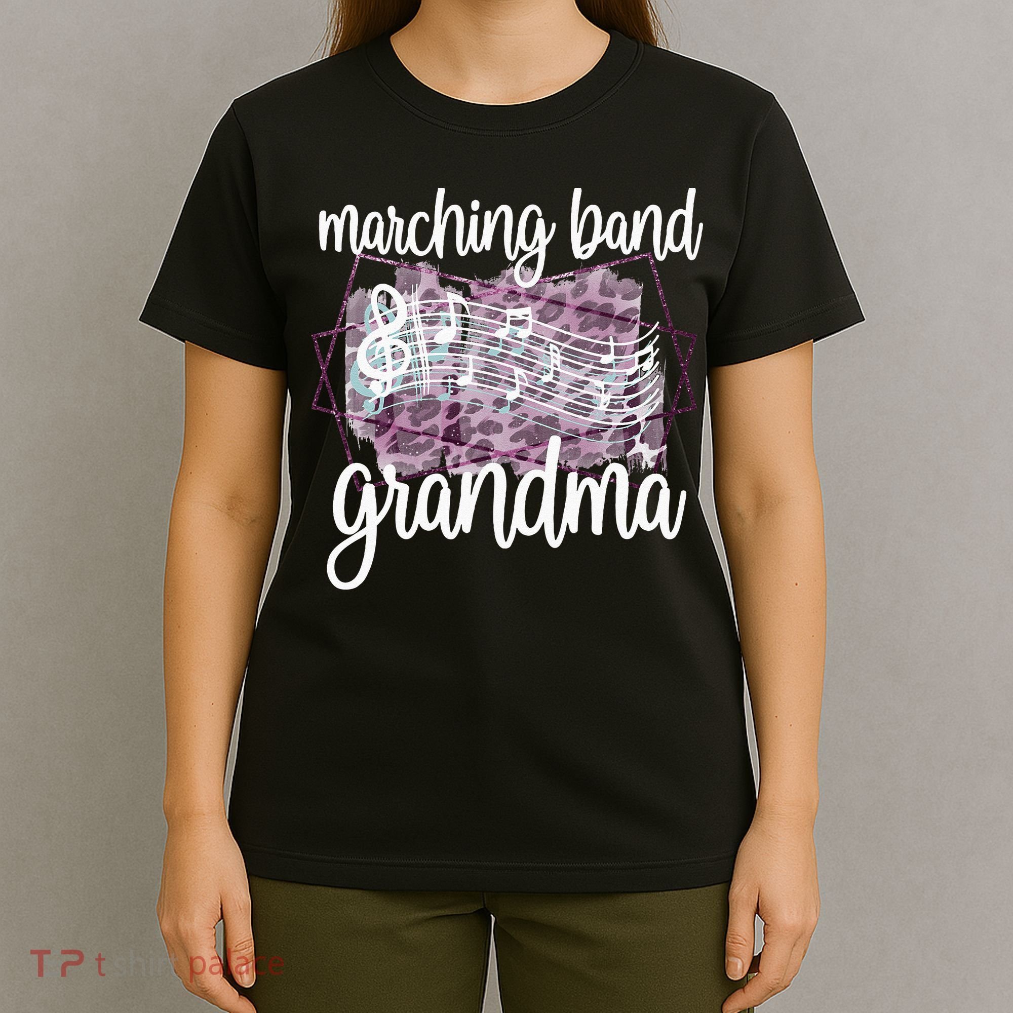 Marching Band Grandma Band Member Grandmother T-Shirt