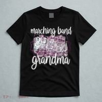 Marching Band Grandma Band Member Grandmother T-Shirt thumb 5