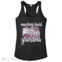Marching Band Grandma Band Member Grandmother Ladies PosiCharge Competitor Racerback Tank thumb 0