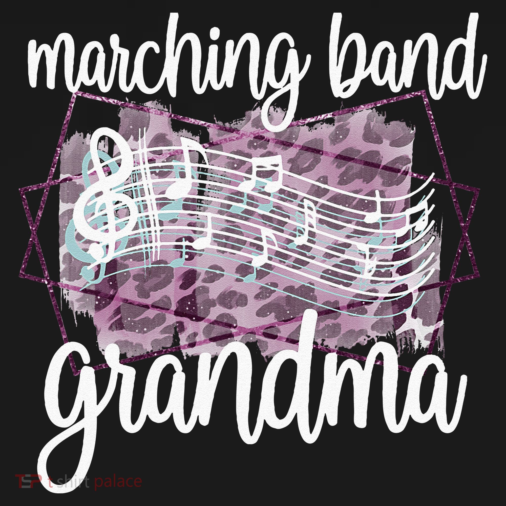 Marching Band Grandma Band Member Grandmother Mousepad