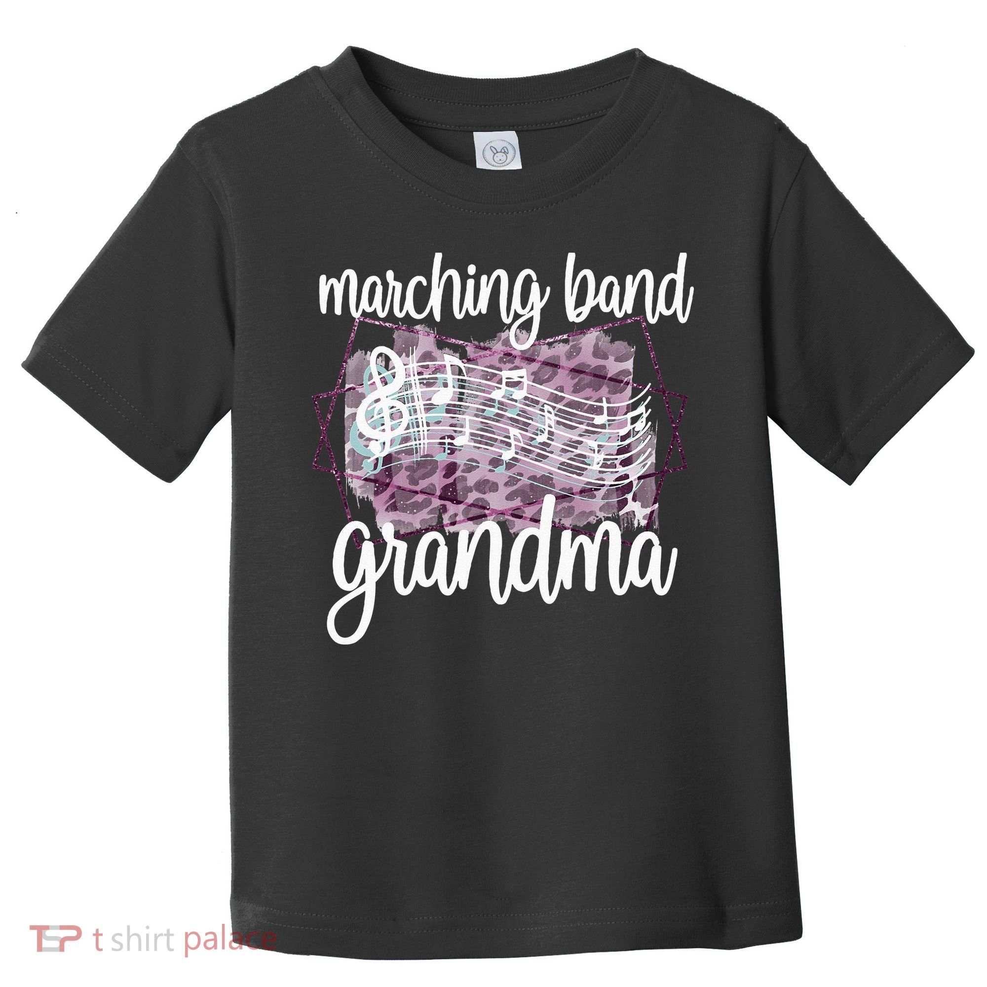 Marching Band Grandma Band Member Grandmother Toddler T-Shirt