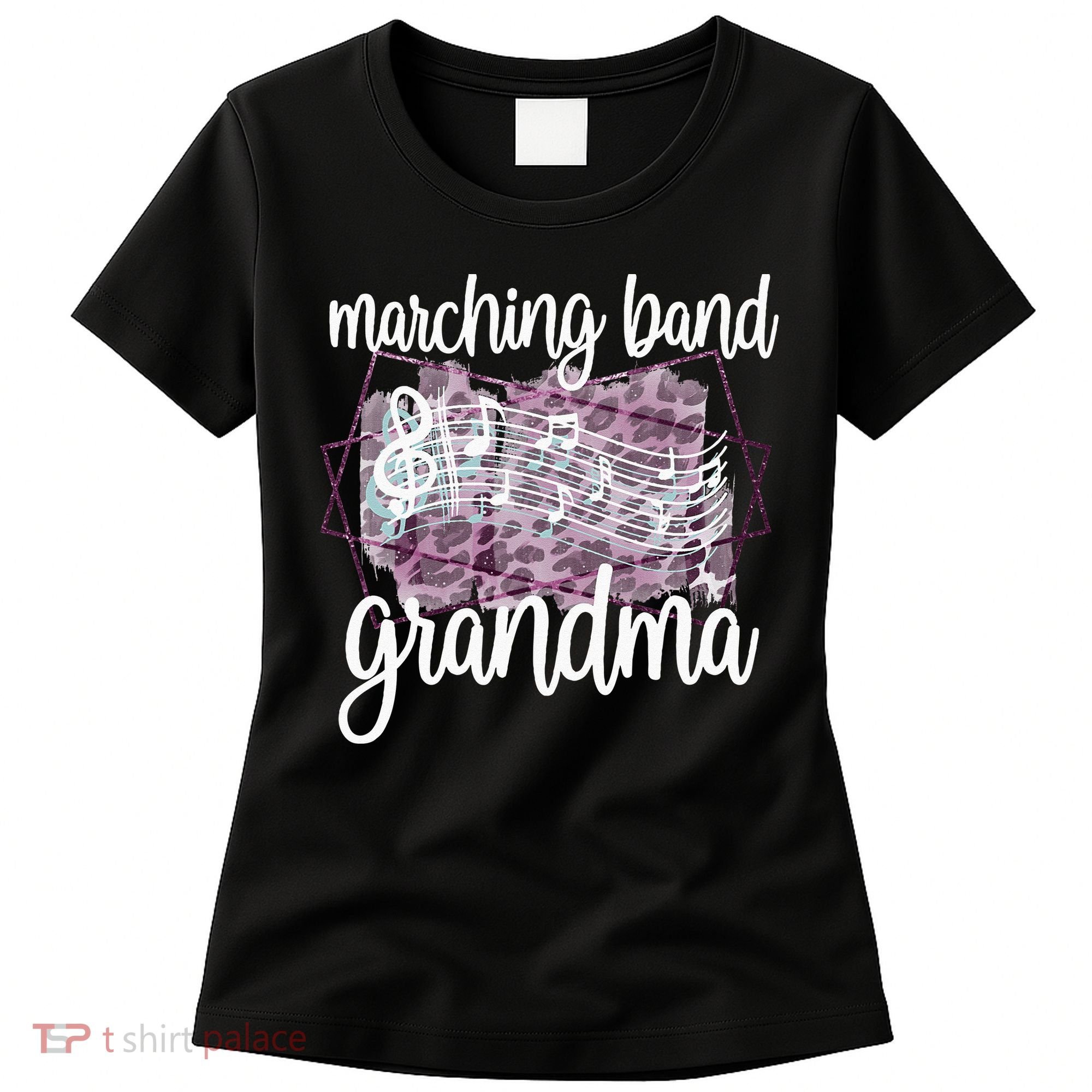 Marching Band Grandma Band Member Grandmother Women's T-Shirt