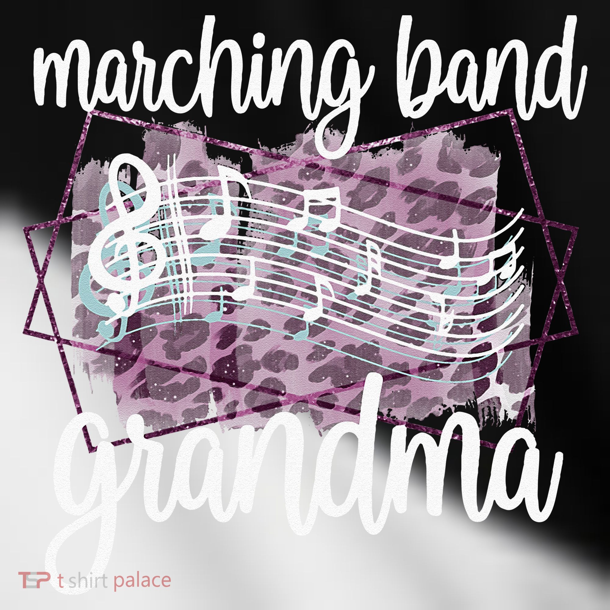 Marching Band Grandma Band Member Grandmother Toddler Fine Jersey T-Shirt