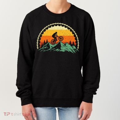 Mountain Biking Gear Bike Rider Mtb Lover Cyclist Downhill Women's Sweatshirt