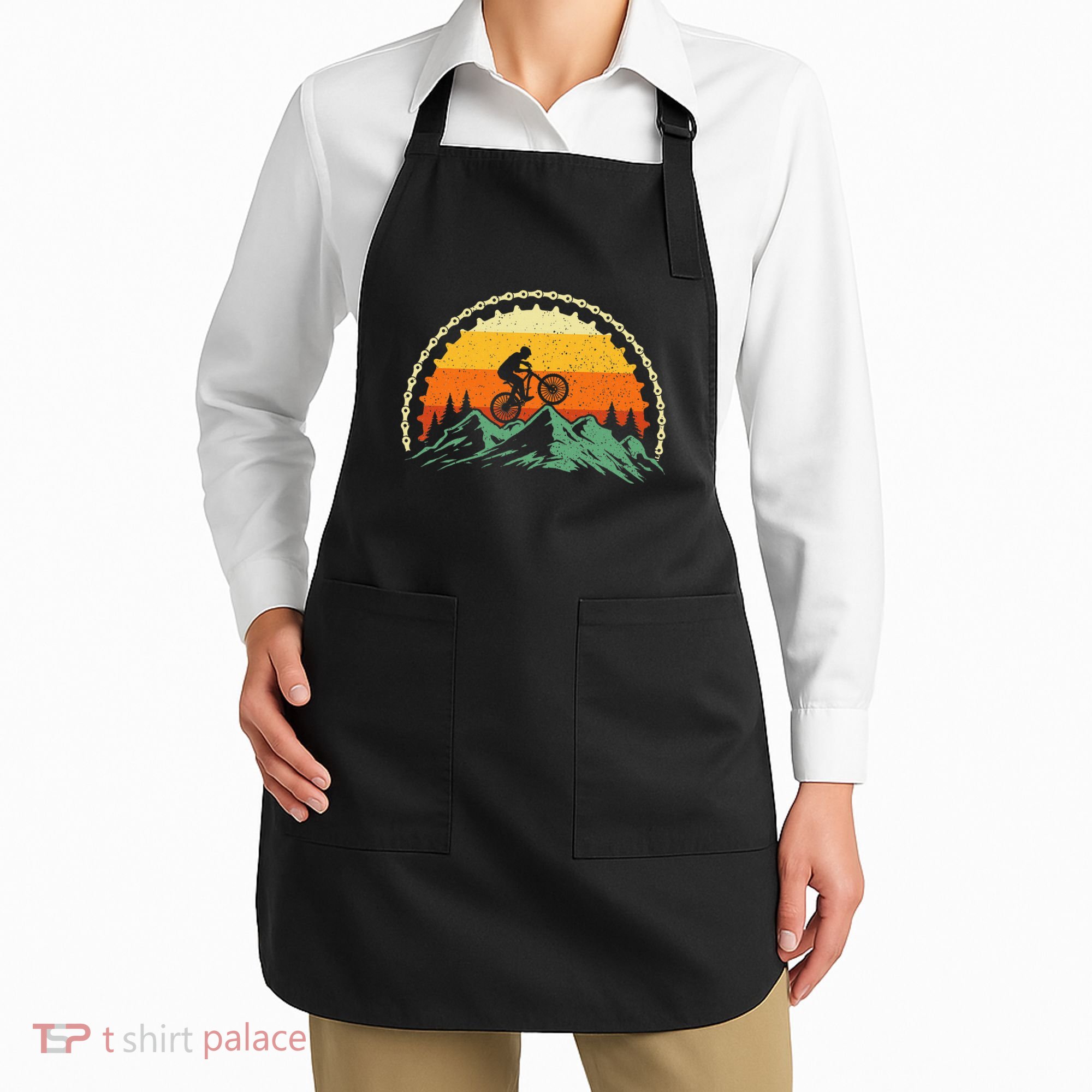 Mountain Biking Gear Bike Rider Mtb Lover Cyclist Downhill Apron