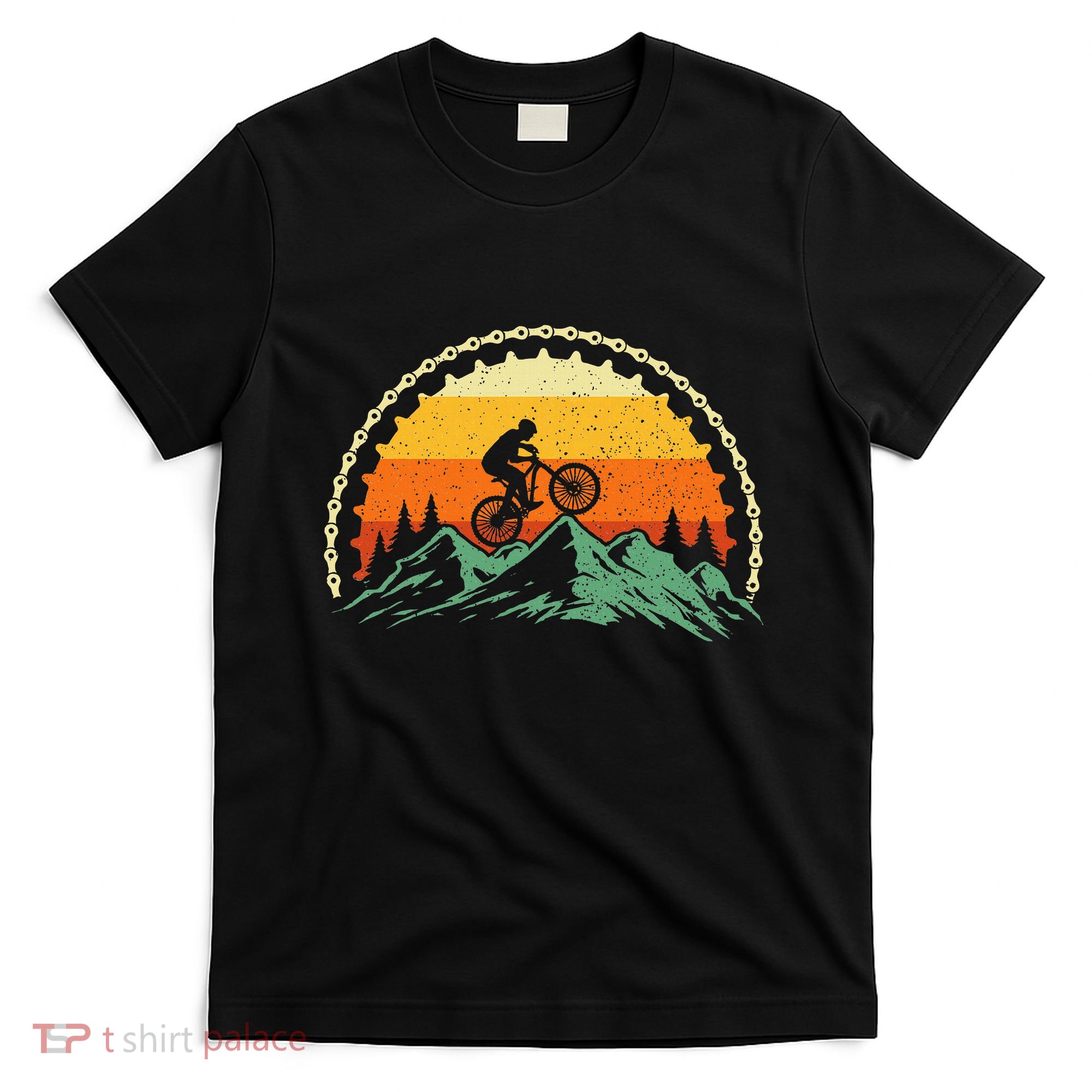 Mountain Biking Gear Bike Rider Mtb Lover Cyclist Downhill T-Shirt