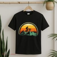 Mountain Biking Gear Bike Rider Mtb Lover Cyclist Downhill T-Shirt thumb 2