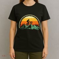 Mountain Biking Gear Bike Rider Mtb Lover Cyclist Downhill T-Shirt thumb 4