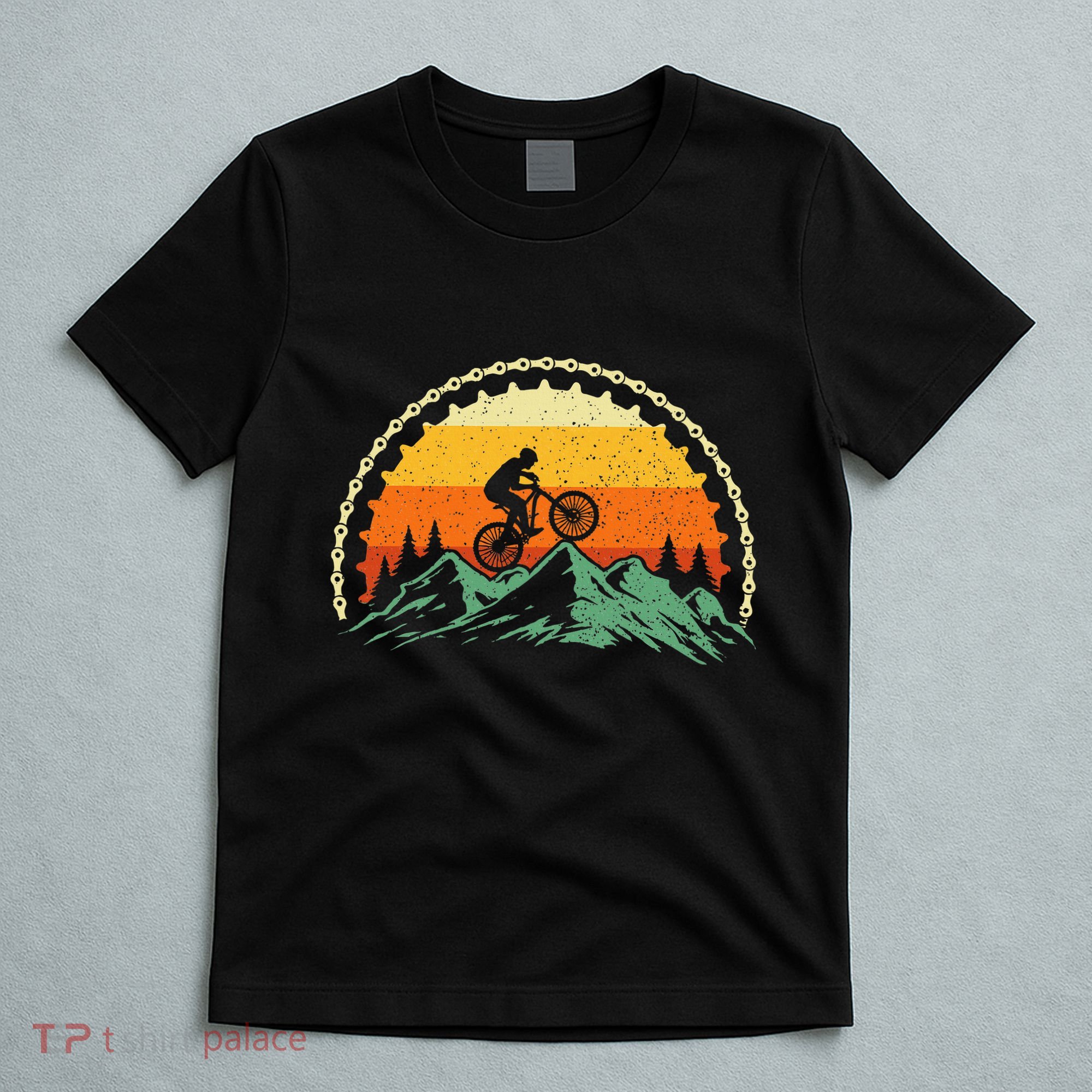 Mountain Biking Gear Bike Rider Mtb Lover Cyclist Downhill T-Shirt