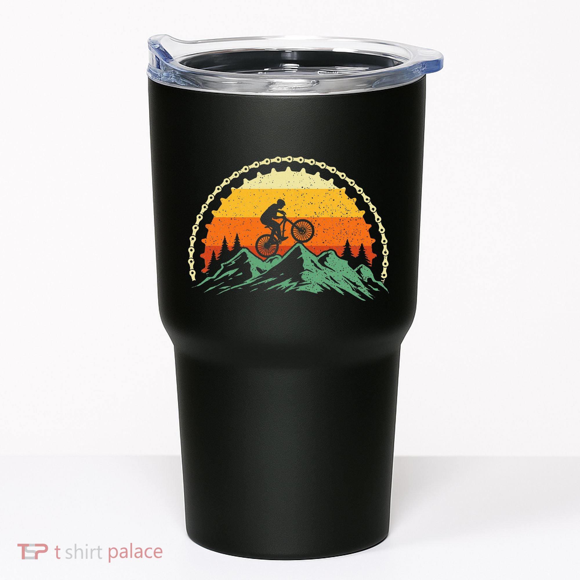 Mountain Biking Gear Bike Rider Mtb Lover Cyclist Downhill Tumbler
