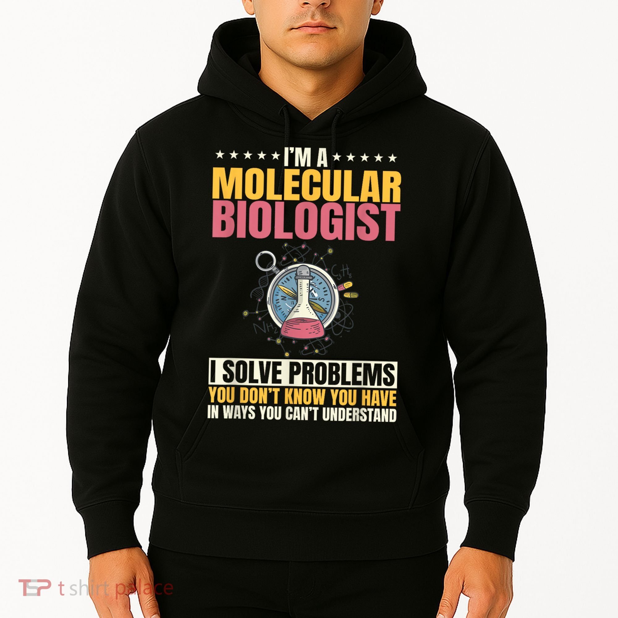 Molecular Biologist Genetic Scientist DNA Biology Science Hoodie