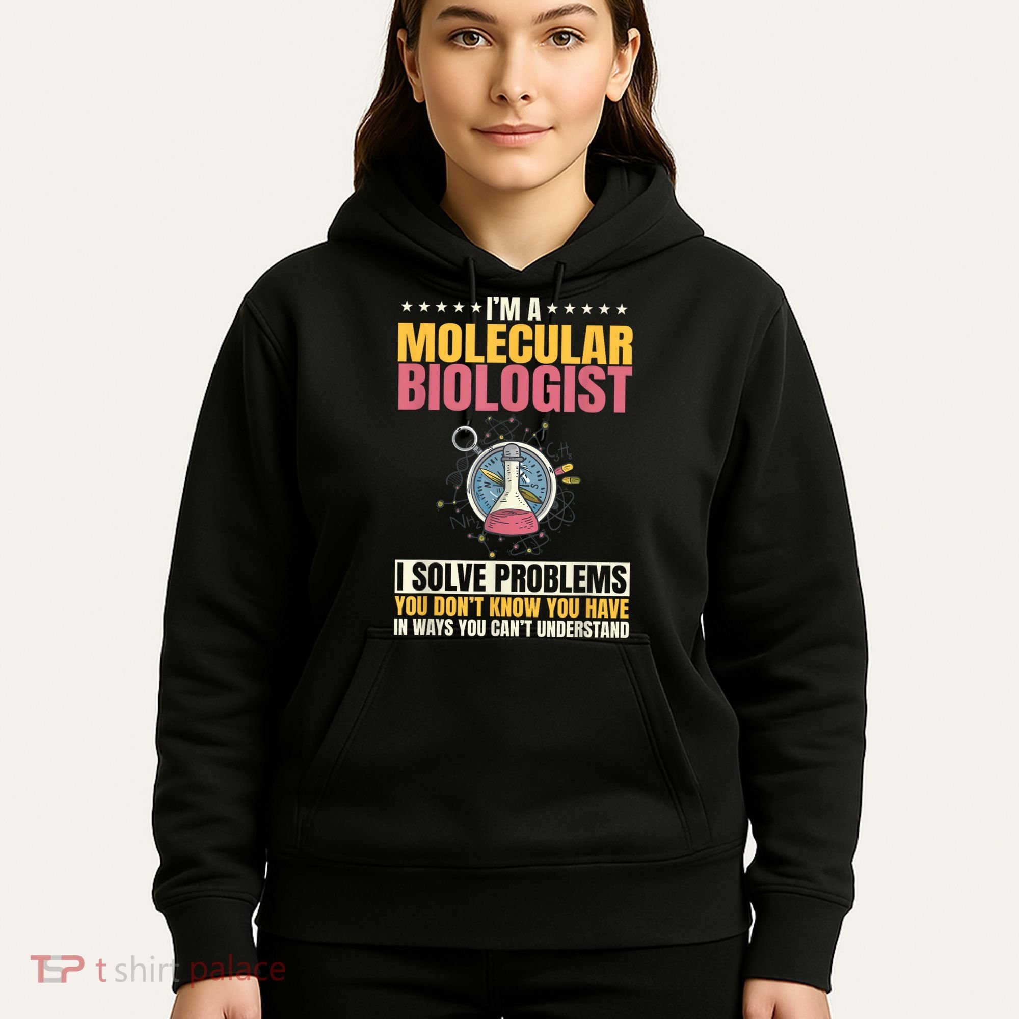 Molecular Biologist Genetic Scientist DNA Biology Science Hoodie