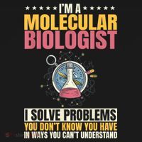 Molecular Biologist Genetic Scientist DNA Biology Science Apron thumb 3