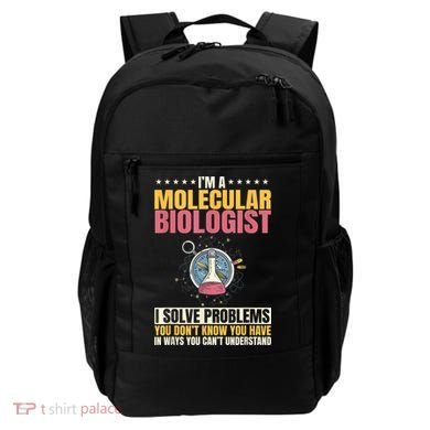 Molecular Biologist Genetic Scientist DNA Biology Science Backpack