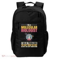 Molecular Biologist Genetic Scientist DNA Biology Science Backpack thumb 0