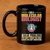 Molecular Biologist Genetic Scientist DNA Biology Science 11oz C Handle Ceramic Mug thumb 4