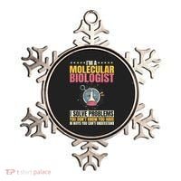 Molecular Biologist Genetic Scientist DNA Biology Science Ornament thumb 0