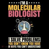 Molecular Biologist Genetic Scientist DNA Biology Science Baby Bodysuit thumb 2