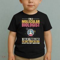 Molecular Biologist Genetic Scientist DNA Biology Science Toddler T-Shirt thumb 2