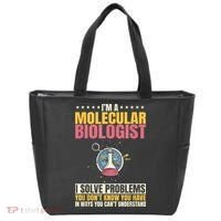Molecular Biologist Genetic Scientist DNA Biology Science Tote Bag thumb 0