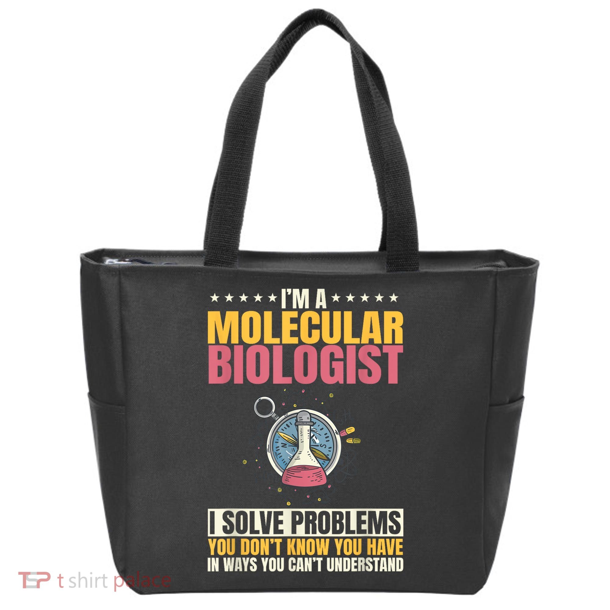 Molecular Biologist Genetic Scientist DNA Biology Science Tote Bag