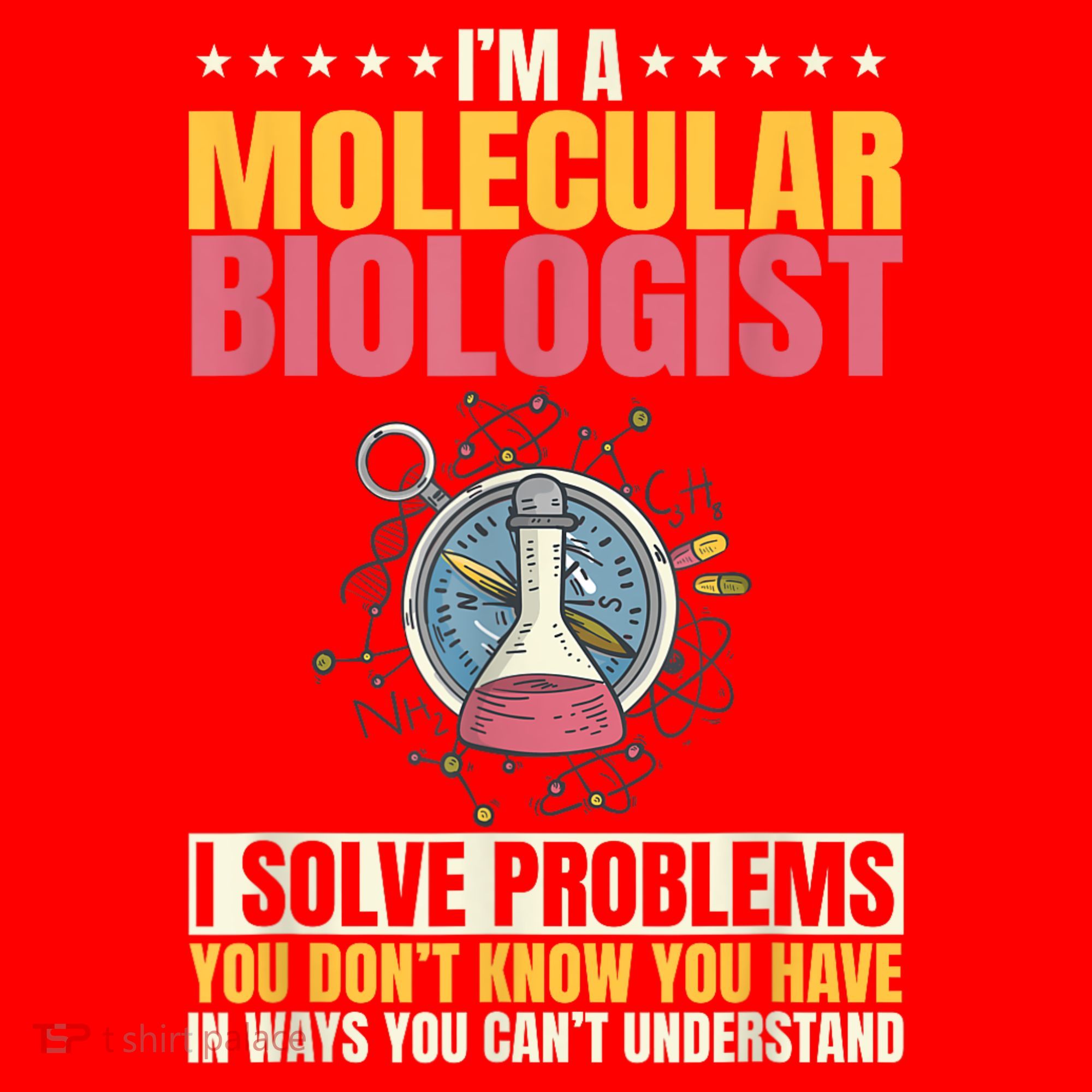 Molecular Biologist Genetic Scientist DNA Biology Science Santa Hat