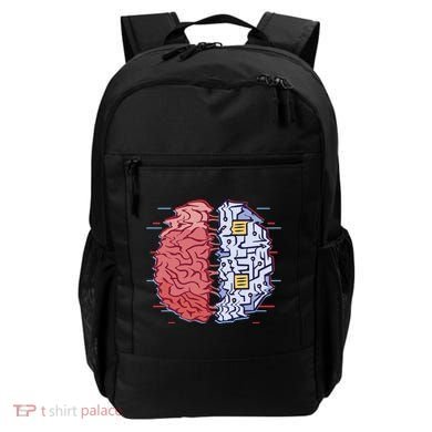 Machine Brain Glitch Backpack