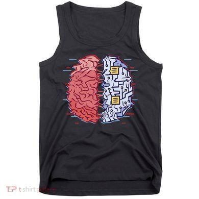 Machine Brain Glitch Tank Top
