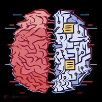 Machine Brain Glitch Women's Long Sleeve Shirt thumb 2