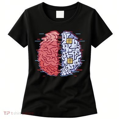 Machine Brain Glitch Women's T-Shirt