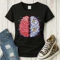 Machine Brain Glitch Women's T-Shirt thumb 3