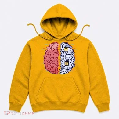 Machine Brain Glitch Hoodie