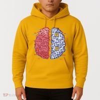 Machine Brain Glitch Hoodie thumb 2
