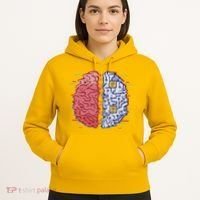 Machine Brain Glitch Hoodie thumb 5