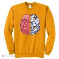Machine Brain Glitch Sweatshirt thumb 0