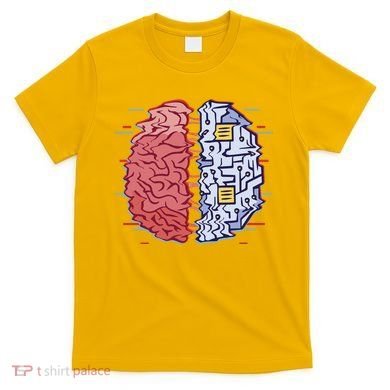 Machine Brain Glitch T-Shirt