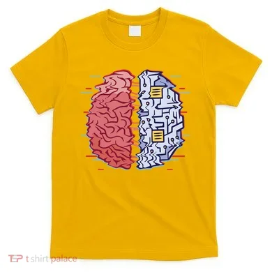 Machine Brain Glitch T-Shirt